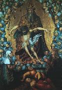 Lucas  Cranach The Trinity Spain oil painting reproduction